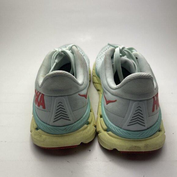 Hoka One One Women's Clifton 7 1110509 Light Green Yellow Sneaker Shoes Size 7.5 - Picture 2 of 11